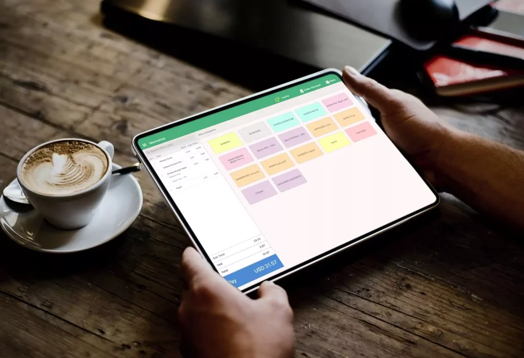 tablet, POS, sapaad, ghost kitchen