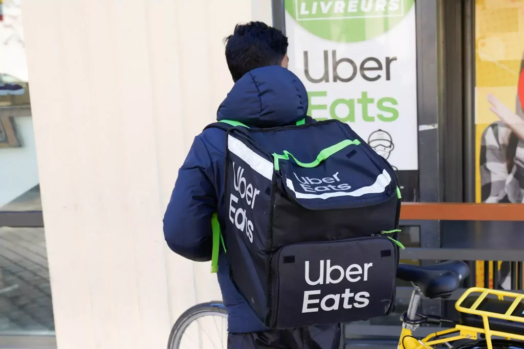 UberEats delivery rider