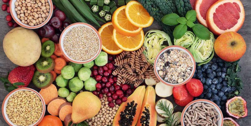 Should Your Restaurant Follow Diet Trends? - fruits, veggies, and grains